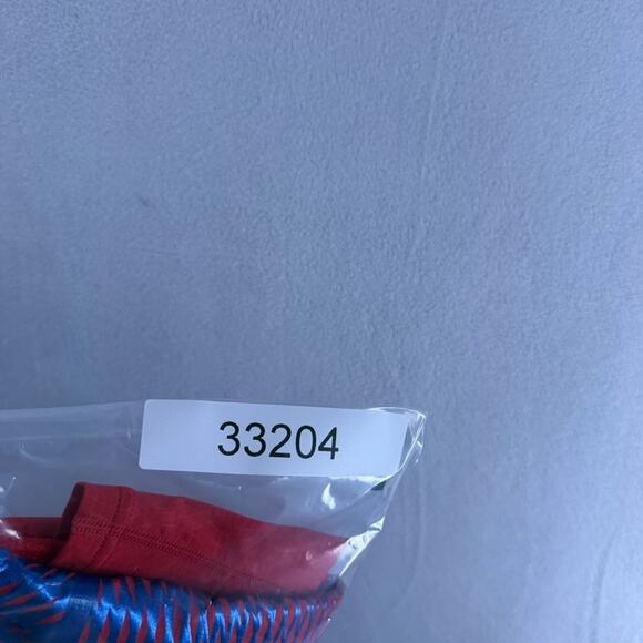 Nike Pro Shirt Men's large Red Blue Fitted Training Gamme Hypercool Series NEW - Picture 9 of 9